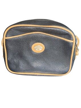 Gucci Plus Vintage Black Leather Crossbody Bag EUC